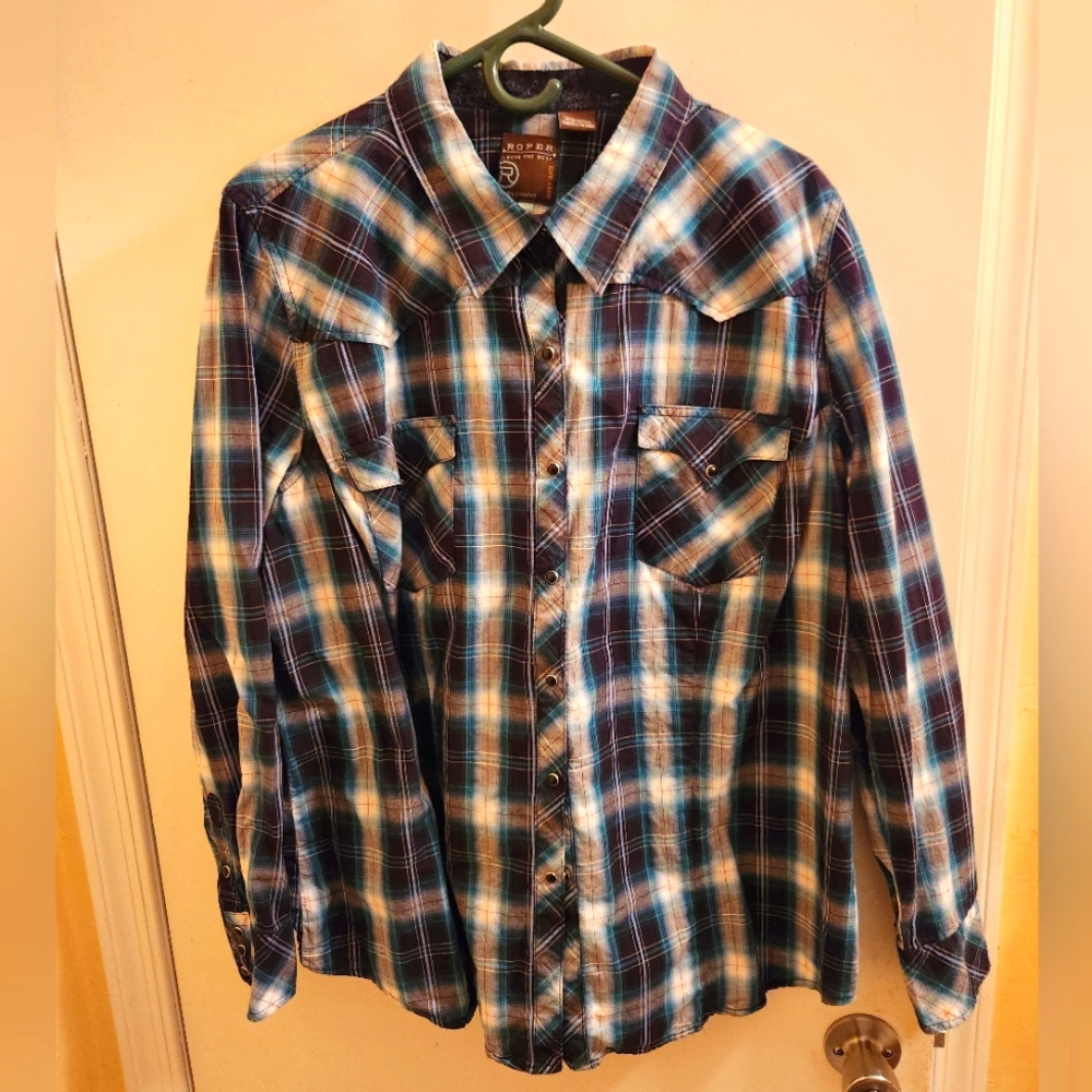 Roper men/boys western shirt